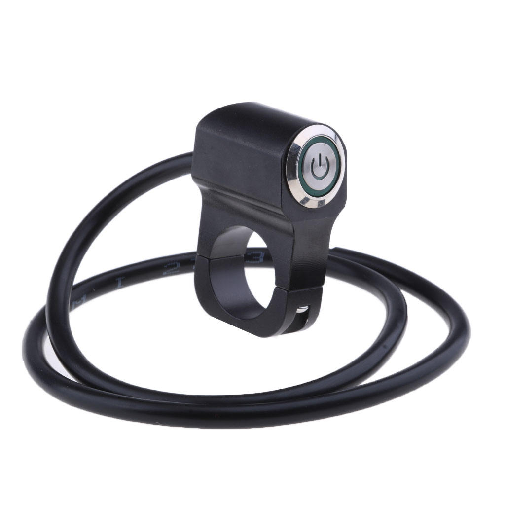Motorcycle Scooter  Handlebar Headlight Switch For 25mm 1