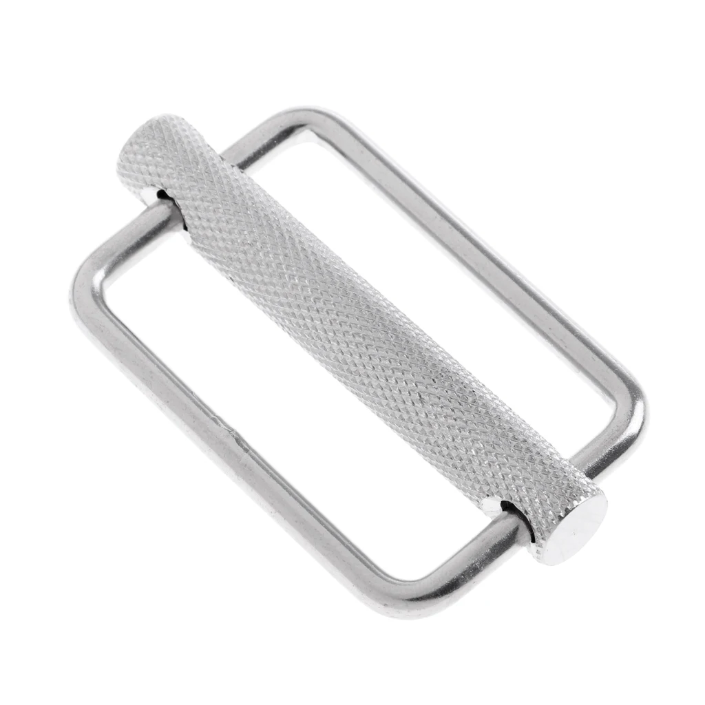 MagiDeal 316 Stainless Steel Sliding Bar Weight Belt Keeper Stopper Scuba Dive Equipment