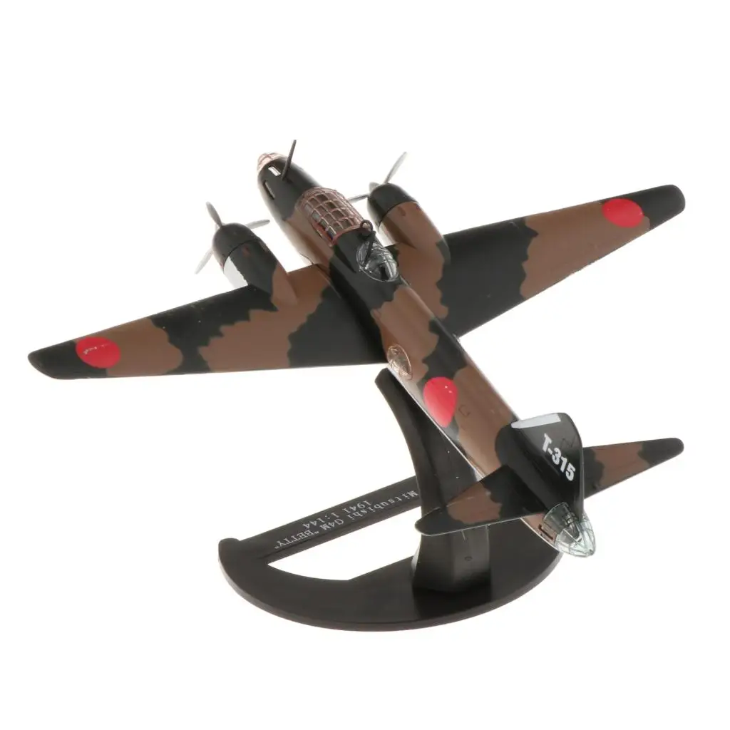 1/144 Scale Japan G4M Betty Fighter Alloy Diecast Aircraft Collections