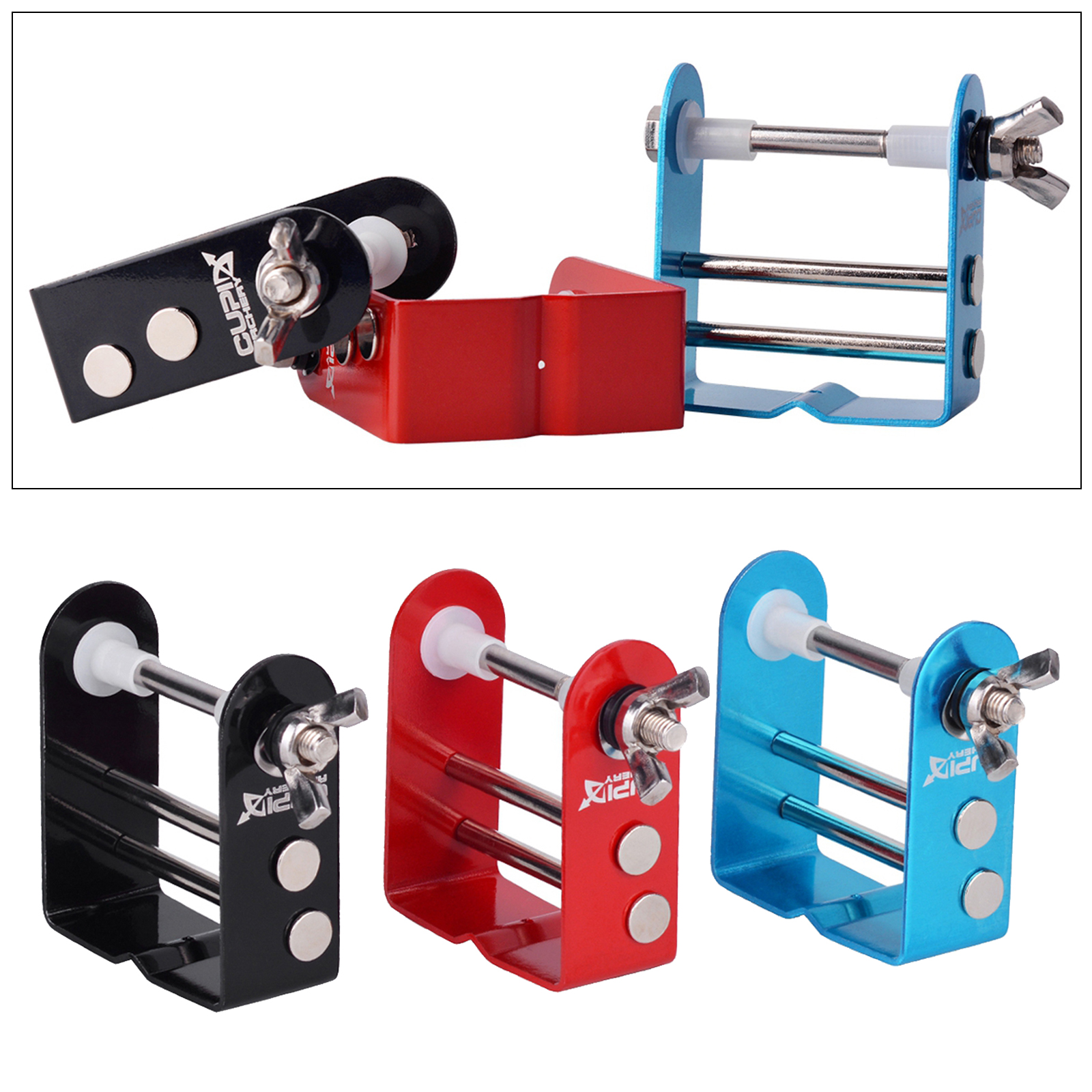 Durable Archery Bowstring Serving Thread Bow Strings Server Jig Tools 6.3x7.7x2.5cm Suitable for Standard Jig Spools