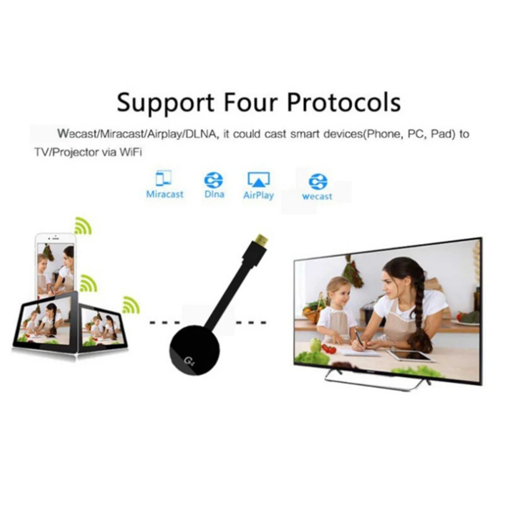 WiFi  Miracast Airplay HD TV Wireless Display DLNA Dongle Adapter