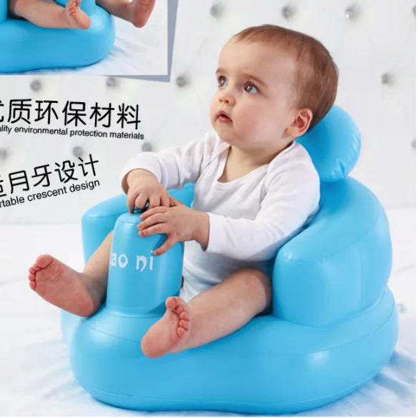 Kids Baby Seat Inflatable Chair Sofa Bath Seats Multipurpose Bath Stool Shower Chair Portable Sofa for Girls Boys Bath Chair