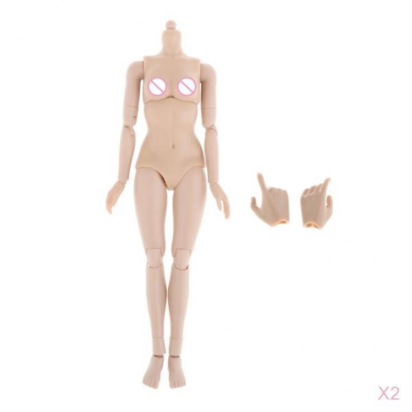 Flexible  Female Body Figures Dolls Toy