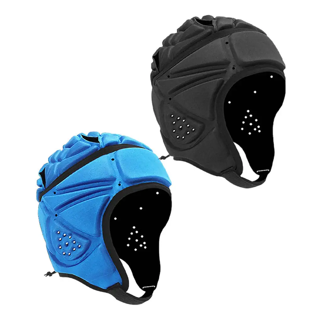 Rugby Helmet Headguard Breathable Head Protector for Soccer Roller Skating Adult 