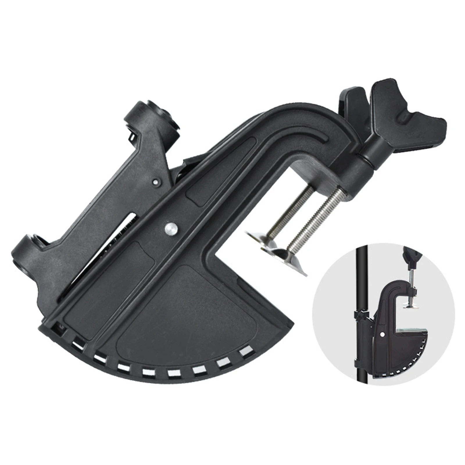 Electric Trolling Motor Stent Electric Outboard Motor Stent Bracket Hinge Assembly Mounting for Boat, Kayaks, Canoe, Rafts