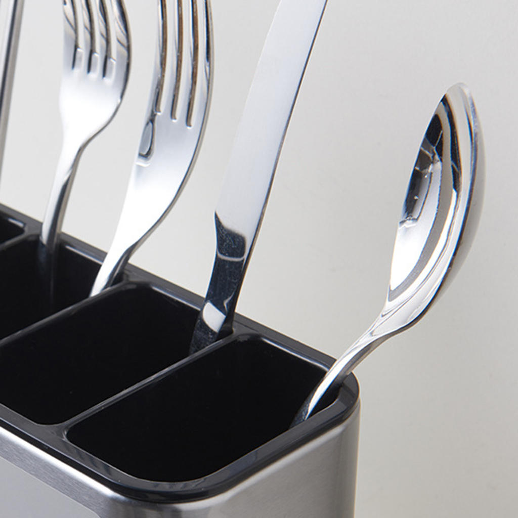 Spatula Cutlery Holder Utensil Caddy Flatware Organizer Divider for Non-Silp