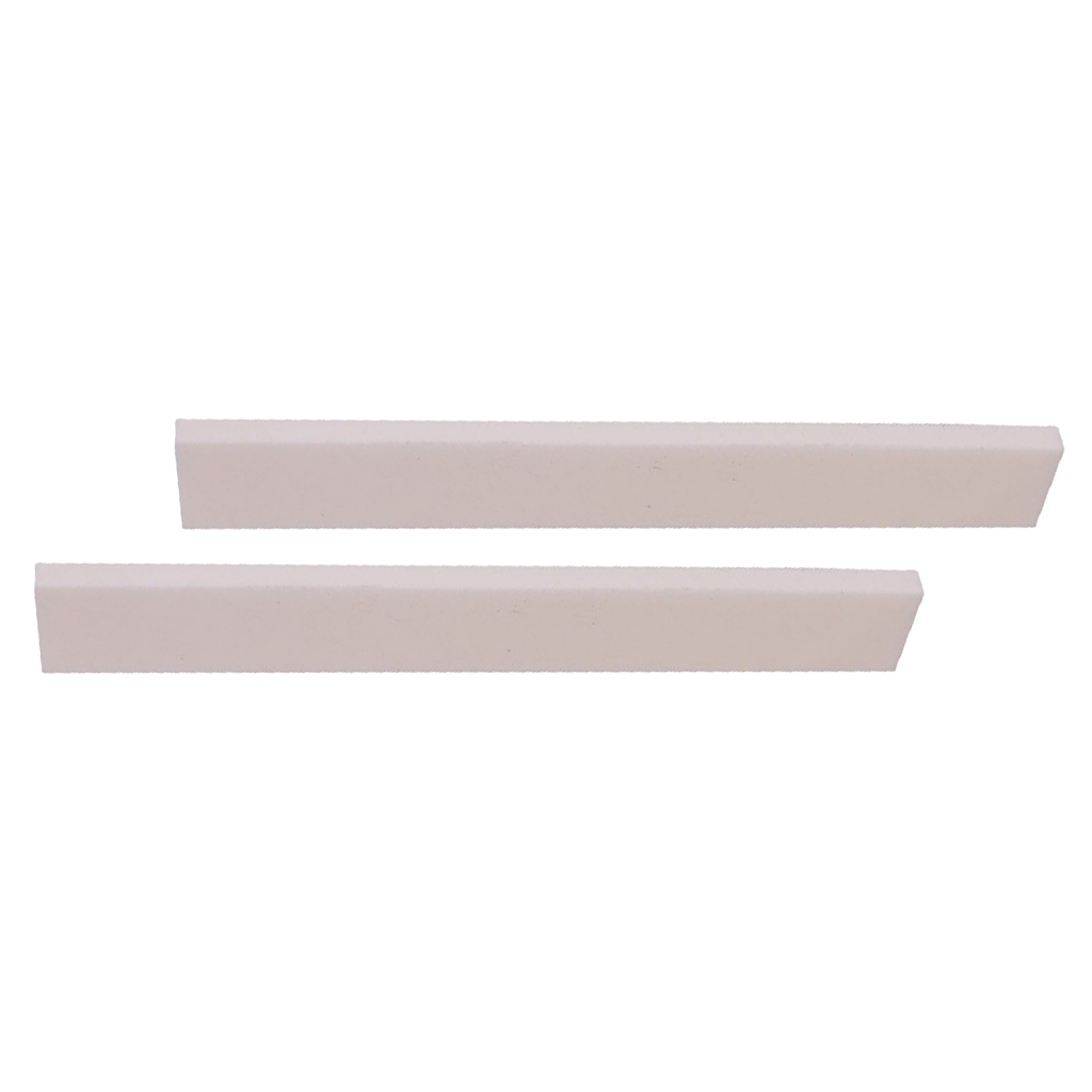 2x Diy White Cow Bone Easel Nut DIY For Acoustic Guitar String Instrument -