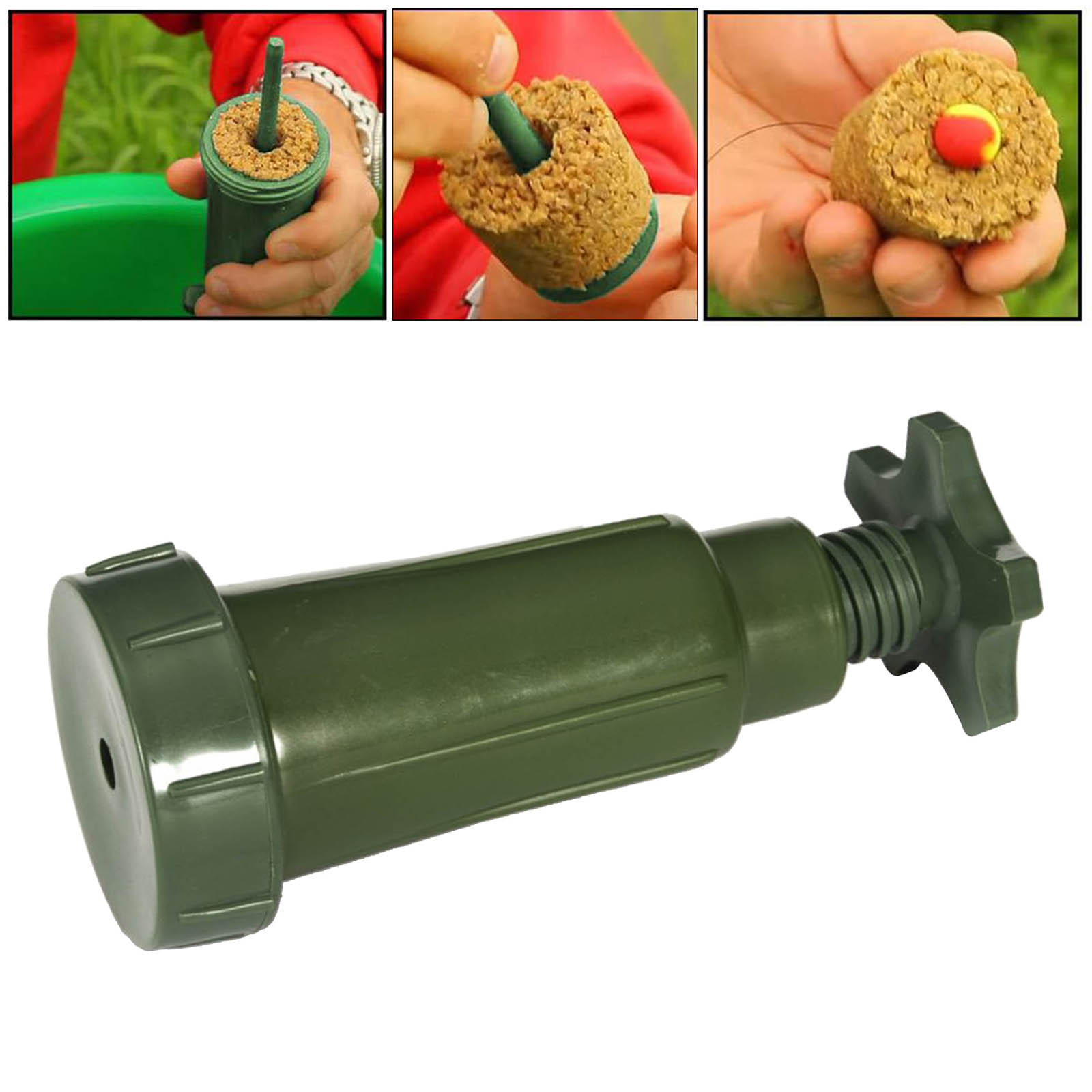 Fishing Lures Shaper DIY Former Explosion Hook Bait Animals Food Compressor Crap Fishing Terminal Tackle Tool River Sea