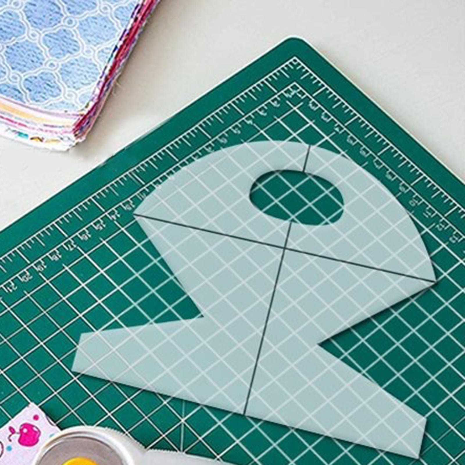 3pcs Bowl Cozy Template Acrylic DIY Craft Patchwork Ruler 5&10&15 inch Bowl Wrap for Sewing Quilting Template Sewing Pattern