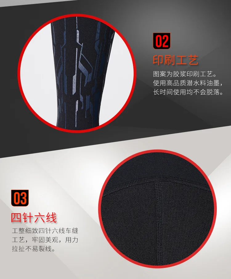 Men Full-body Wetsuit 1.5MM Neoprene Wetsuit One-piece Warm Wetsuit Sunscreen Female Snorkeling Surfing Water Sports Wetsuit