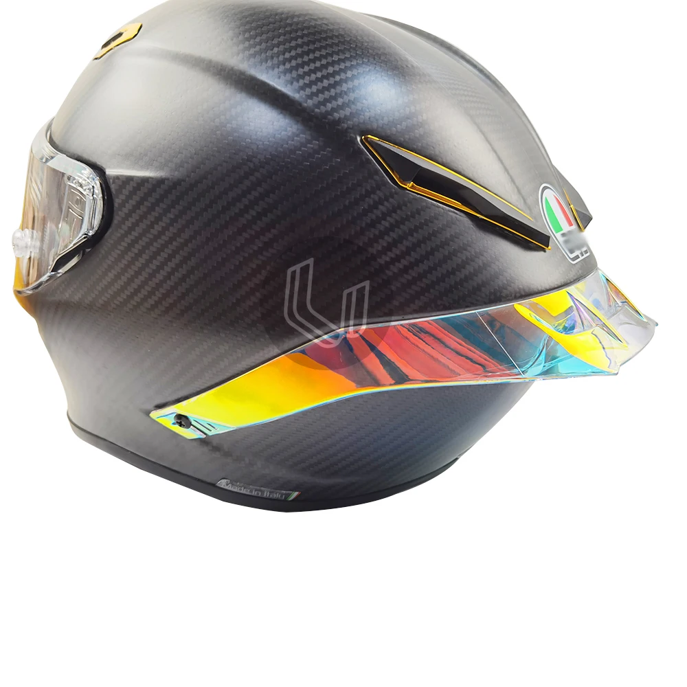 Motorcycle Rear trim helmet spoiler Accessories case for AGV Pista GPR CORSA-R Helmet Motorcycle Full Face