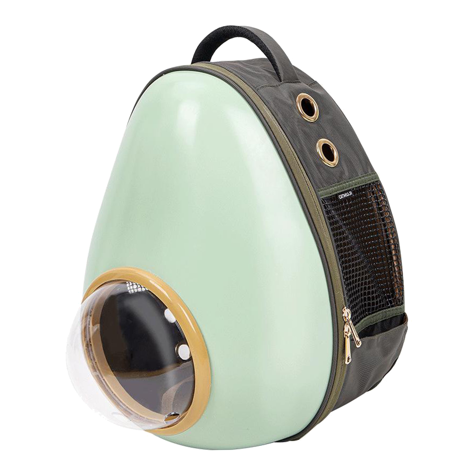 Animal de estimação portador mochila astronauta espaço