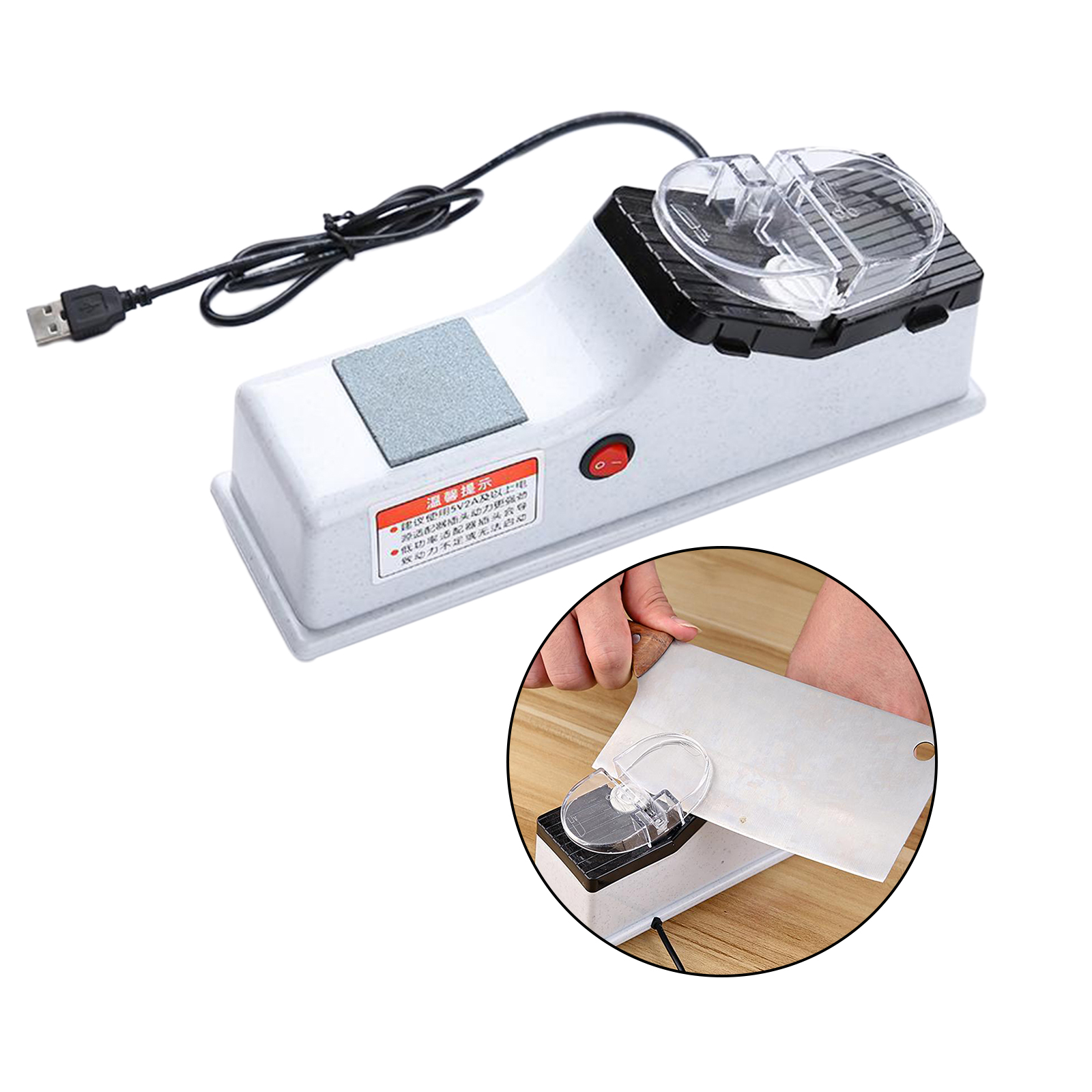 Electric Knife Sharpener Professional Kitchen Knives Sharpening System Tools