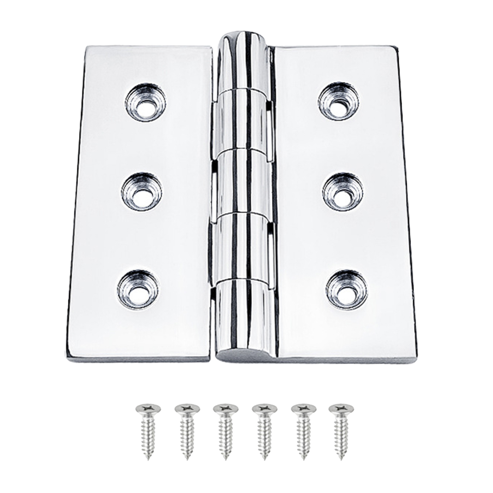 Mirror-Like Stainless Steel RVS Yacht Door Butt Hinge 4