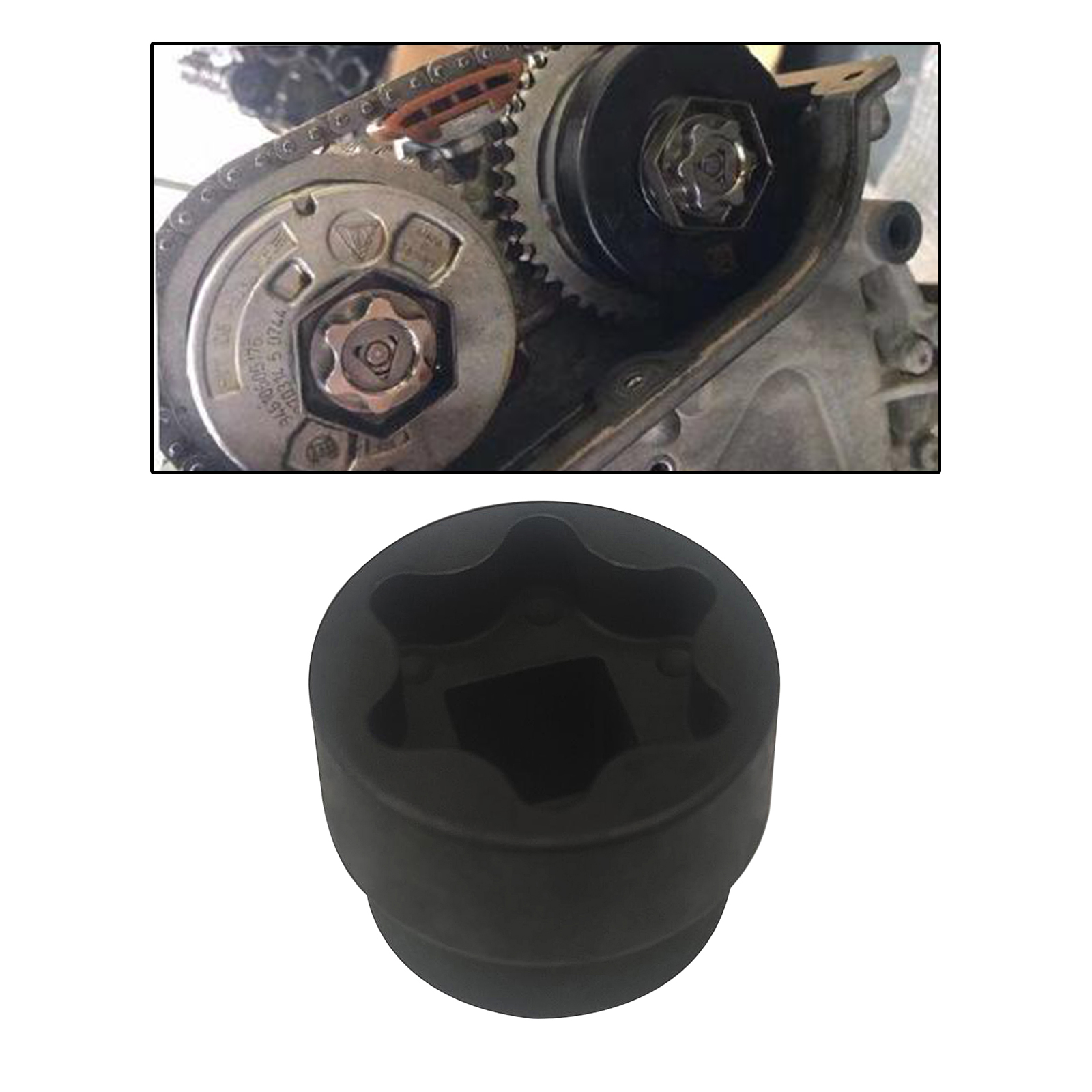 Camshaft Socket 3.0T 3/4in DR x 6PT Replacement for Porsche Cayenne Macan