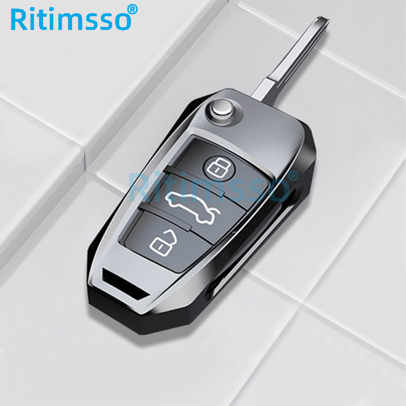 Custodia/cover per Chiave/telecomando in lega di zinco per Audi A1 A3 A4 A5 Q7 A6 C5 C6 accessori per lo Styling della borsa del supporto per auto 13 Custodia/cover per Chiave/telecomando in lega di zinco per Audi A1 A3 A4 A5 Q7 A6 C5 C6 accessori per lo Styling della borsa del supporto per auto - He5b477838577412a96ae7ec771dd181dQ