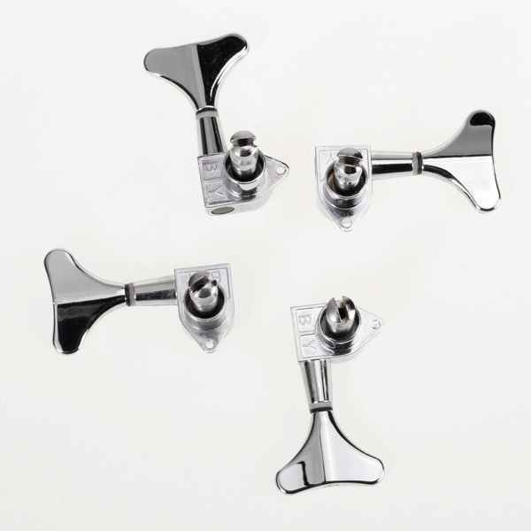 2Pairs Chrome Sealed Bass Tuning Pegs Tuners Machine Heads 2L 2R NEW