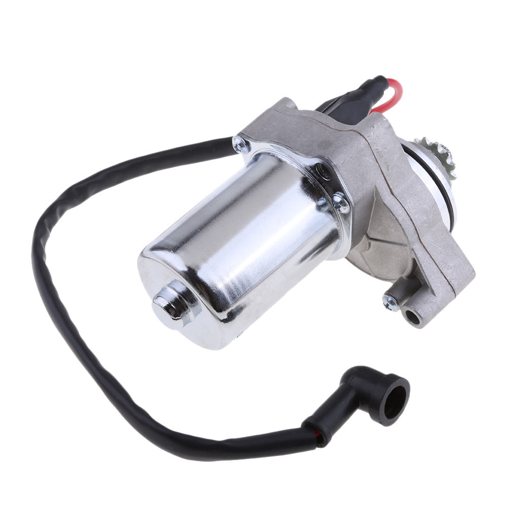 dolity Starter Solenoid Relay Motor with 460mm Cables for 90cc 110cc 125cc Motorcycle Dirt Bike ATV