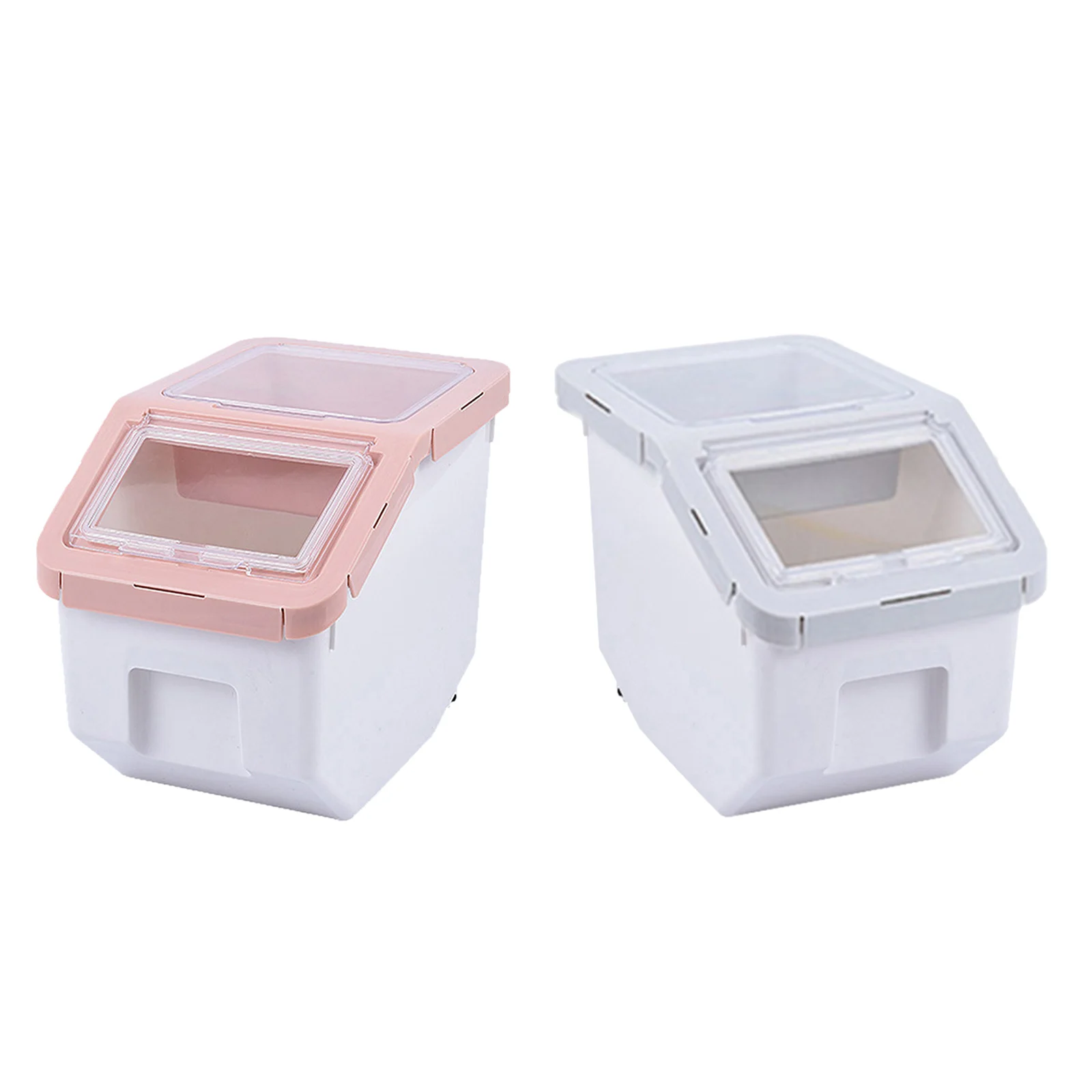 Pet Food Storage Container, Dog Feeder, Sealed Cereal Rice Storage Bin for Flour Grains Insect-proof