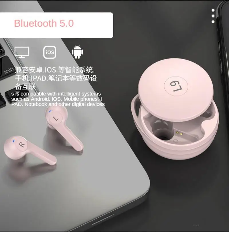 Artizer L9 TWS True Wireless Earphones Smart Bluetooth Airbuds Musics Earbuds Sports Running In-Ear Stereo Headset With Charging Box - ANKUX Tech Co., Ltd