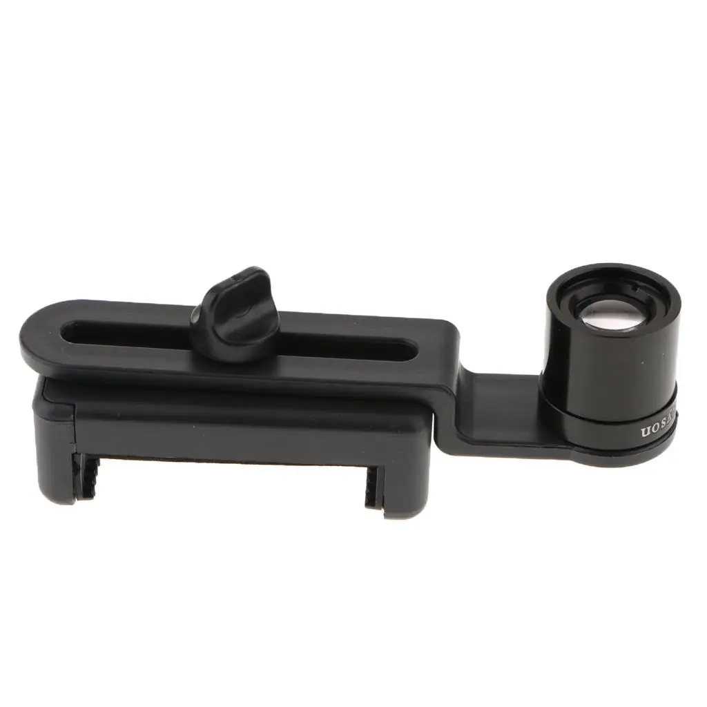0.965`` 10mm Eyepiece With Phone Mount Adapter Holder For Smartphone 55-85mm- Black