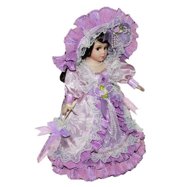 Porcelain Doll Collection - Antique Lilac