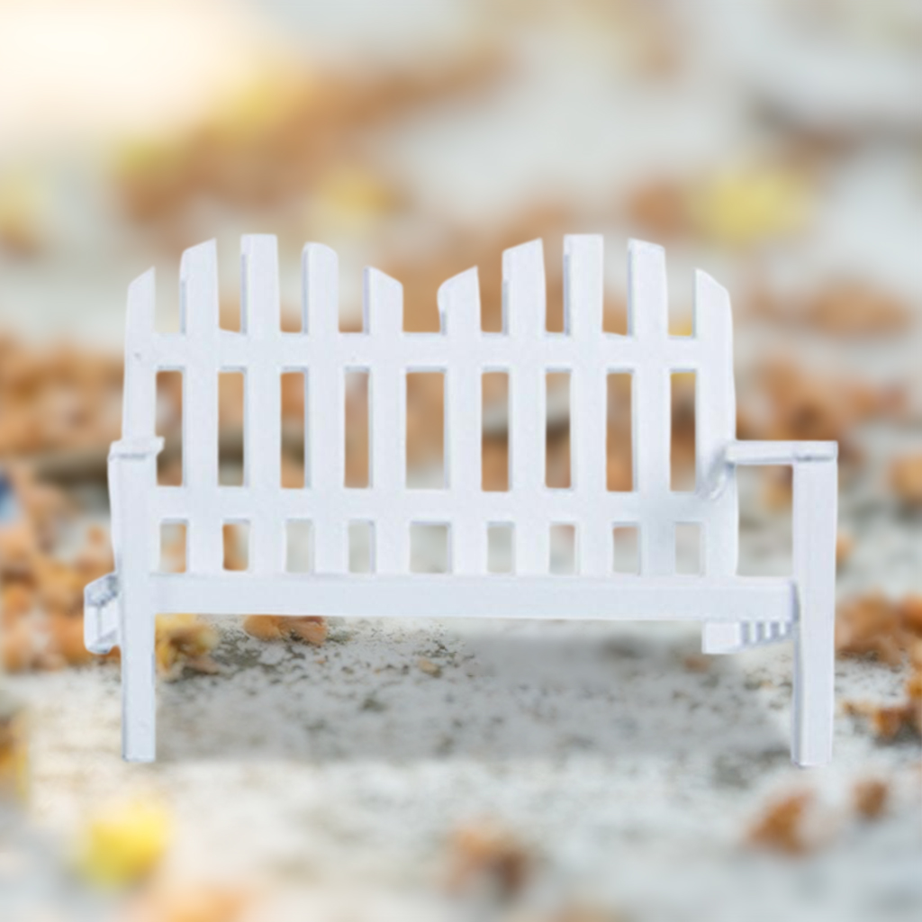 Simulation Mini 1/12 Scale Doll House Furniture BJD Scene Bench Lounge Chair Model Outdoor Street DIY Decoration Birthday Gifts