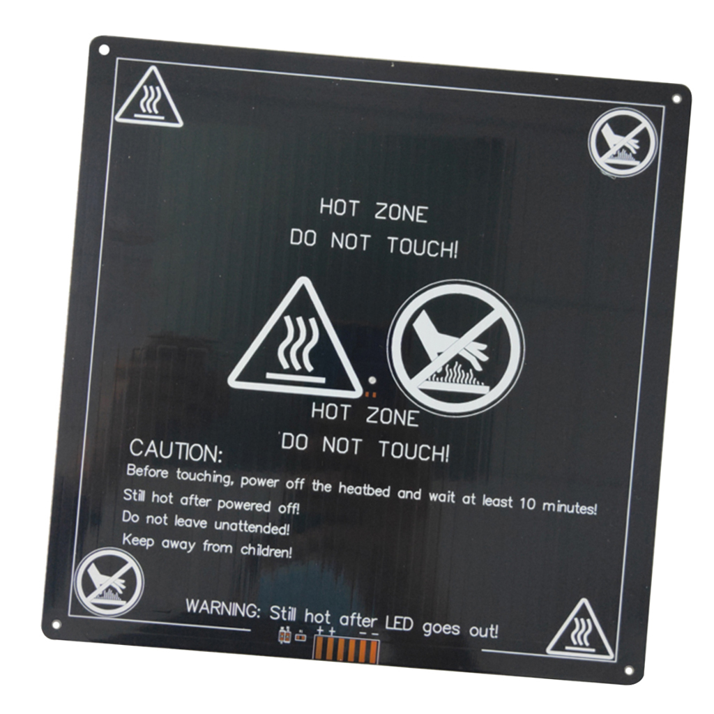 220mm 12/24V MK3 Heating Heater Bed +NTC 3950 100K Thermistor for Prusa i3