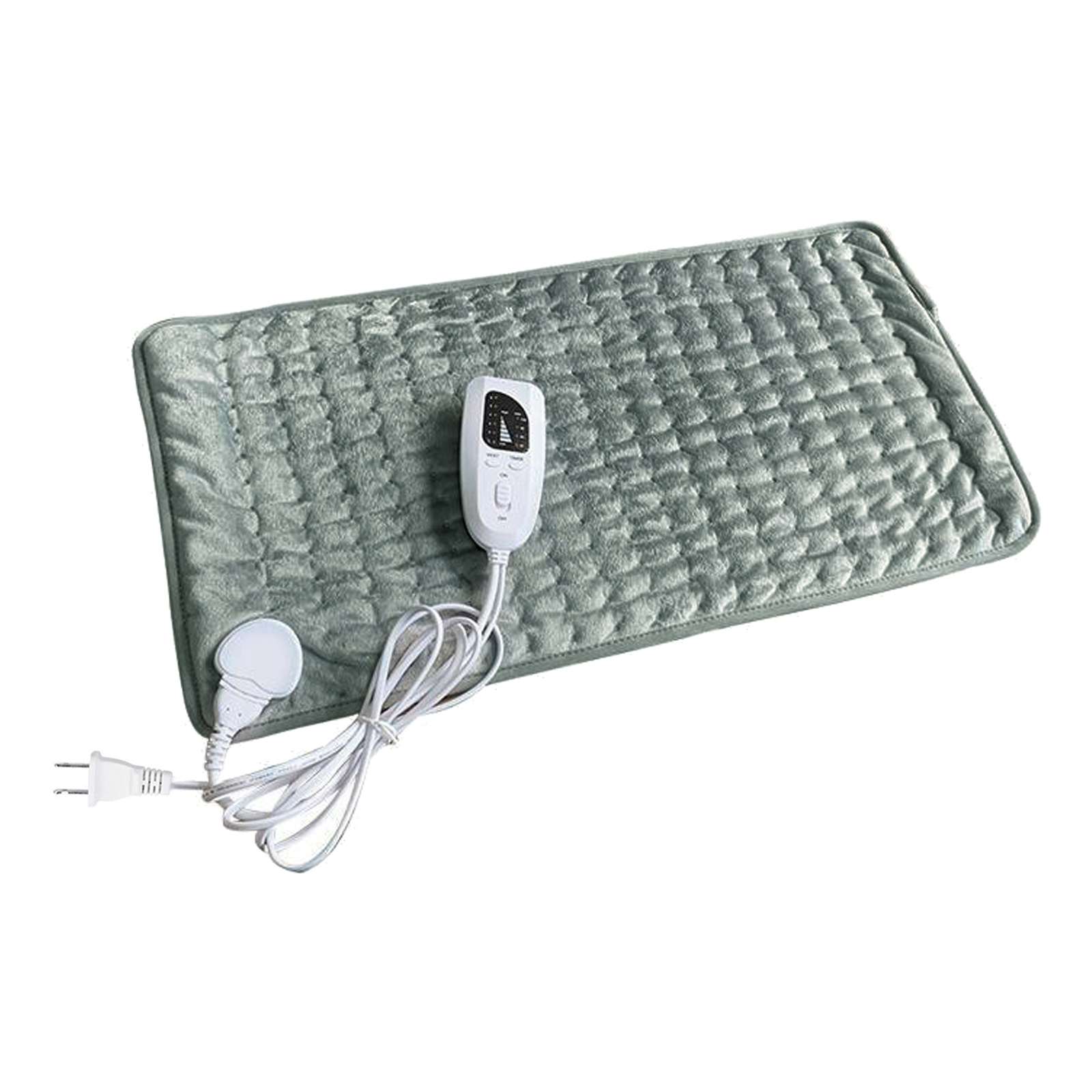 Washable Therapeutic Electric Heat Pad, Heating Mat, Soothing Muscle Tension Abdomen Waist Back Neck Pain Relief