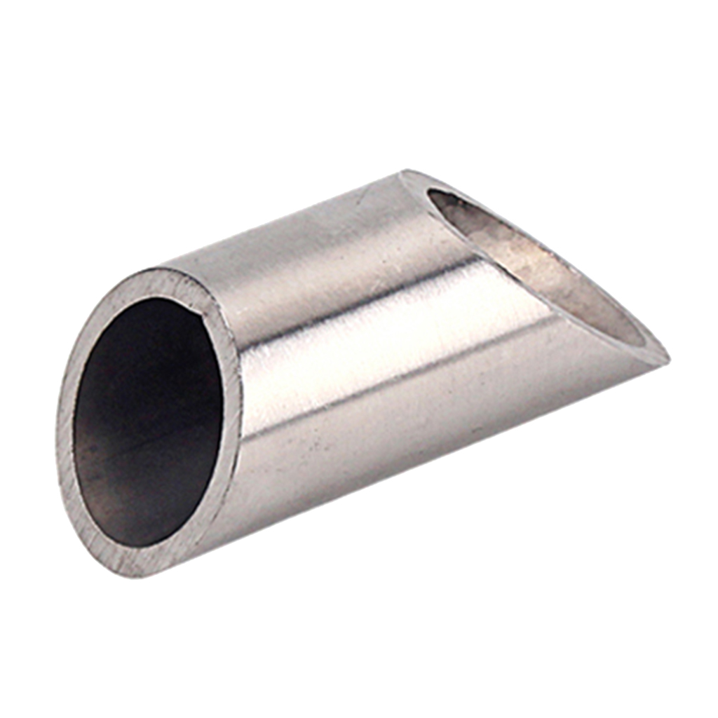 Stainless Steel Guitar Slides - Medium Bevel 60x25mm - 
