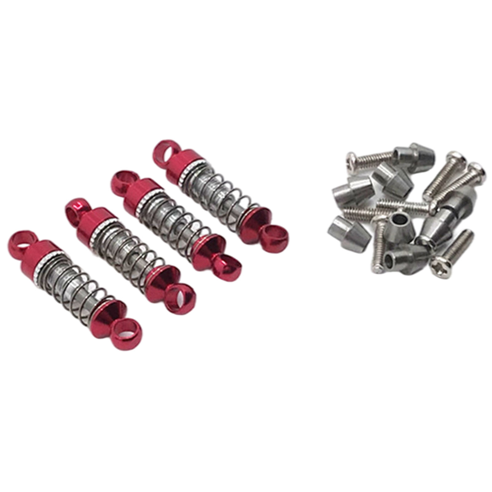 RC Car 4Pack Shock Absorber Repalcement Accessory for Wltoys 284131 K979 K989 K999 1/28 RC Car Crawler Upgrade Parts