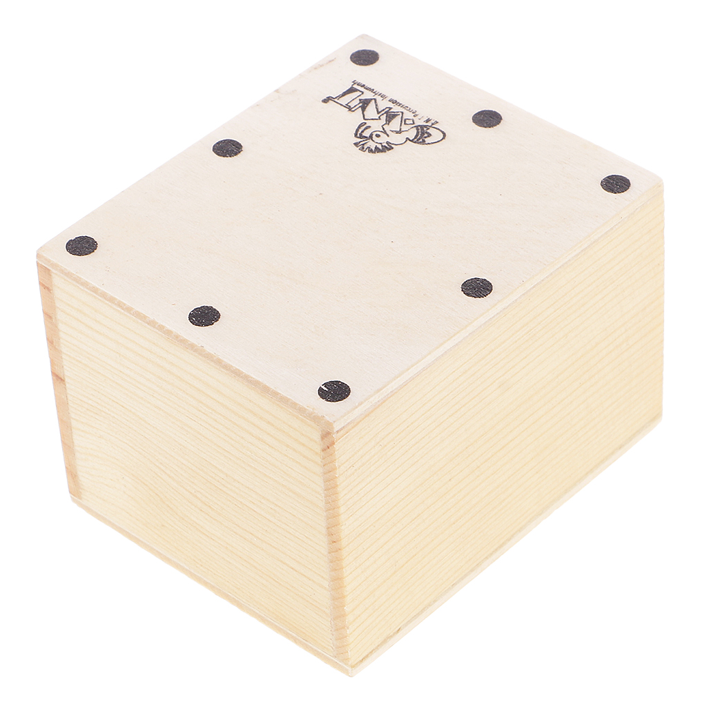 Small Cajon Wood Drum Carring Sand Shaker Mini Hand Percussion Instrument Band Accompaniment Parts