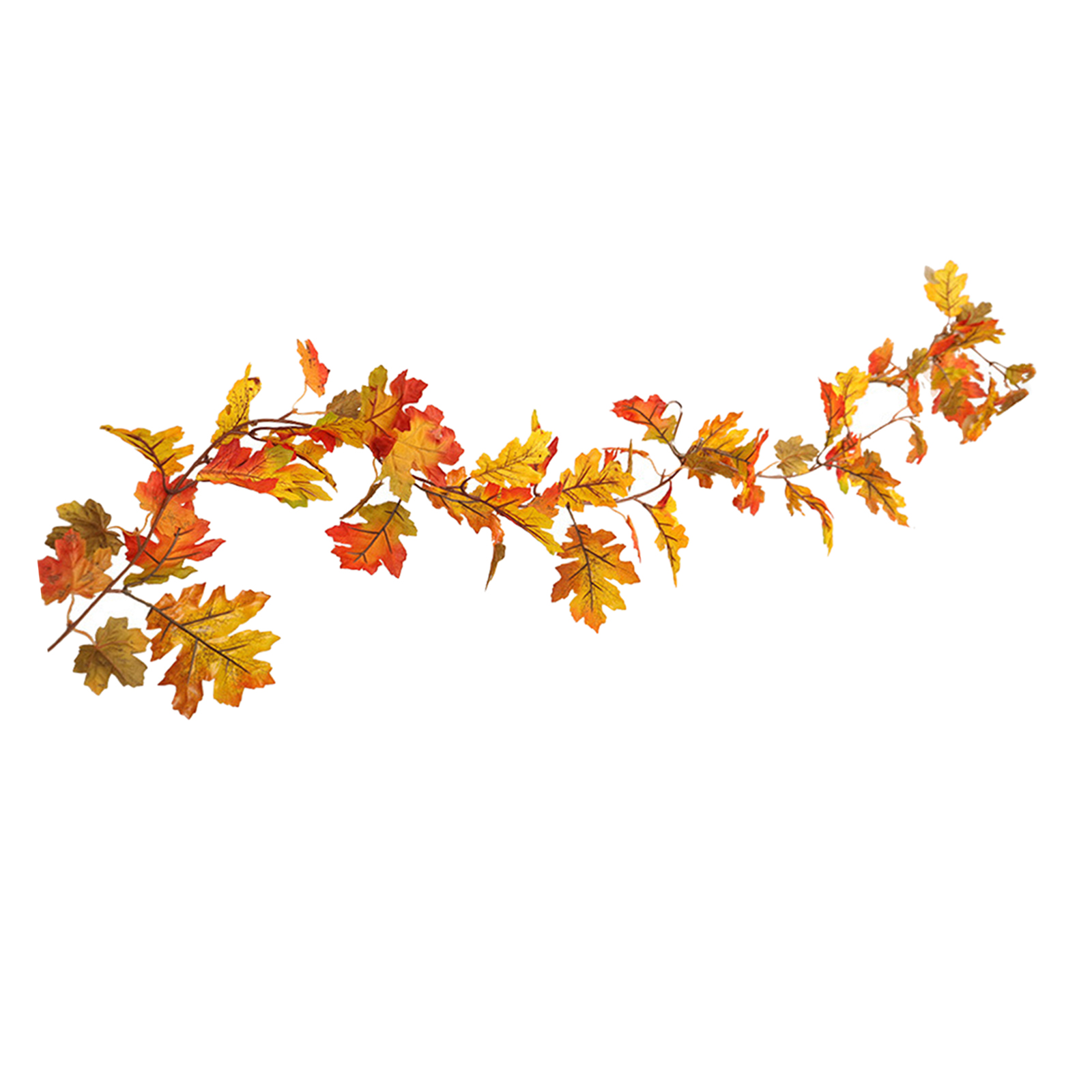 Garland Maple Leaf Window Indoor Vine Hanging Artificial Home Thanksgiving Dinner Front Door Balcony Banisters Office Decors