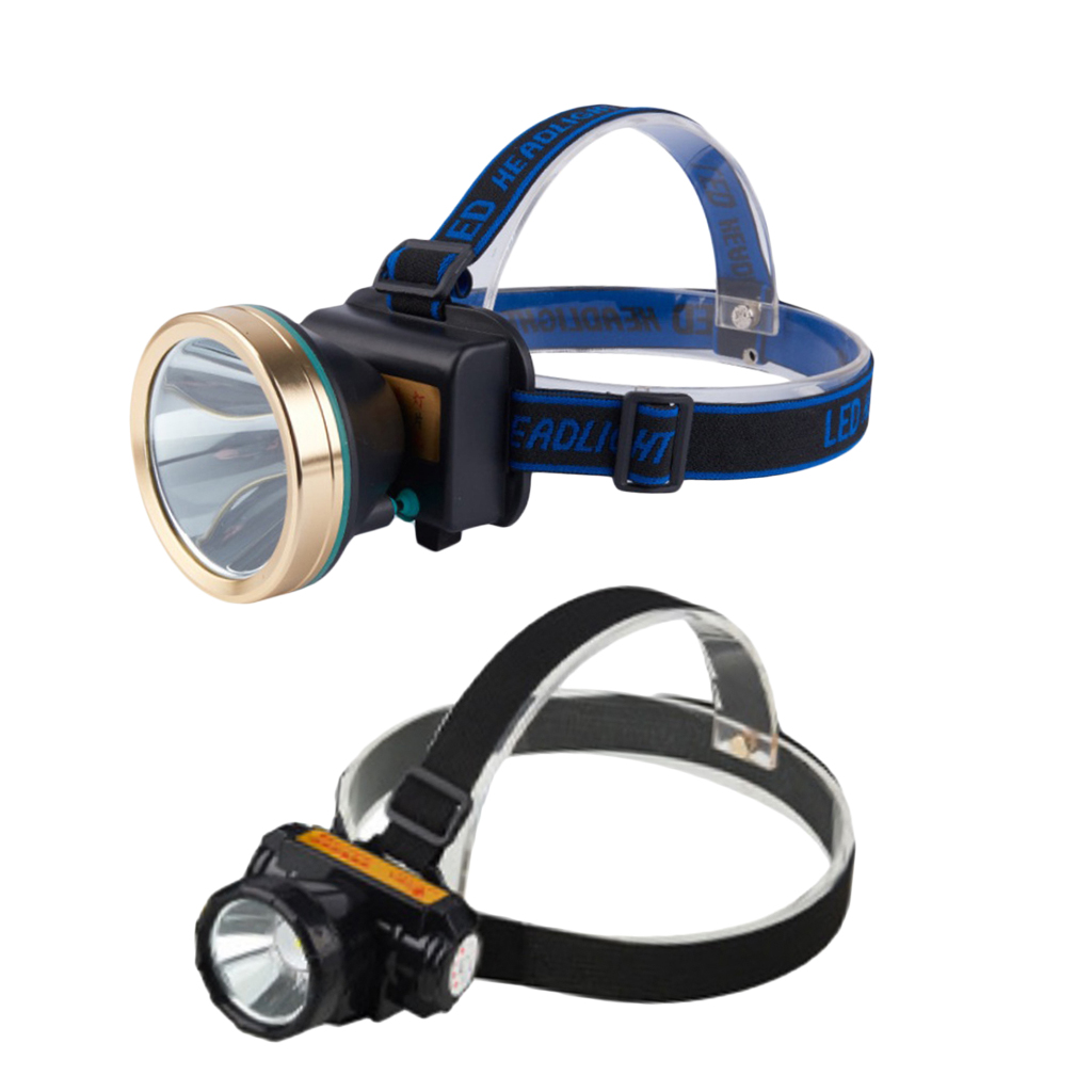 35W Headlamp Far Shot Led Head Torch Super Bright Flashlight for Hiking Camping