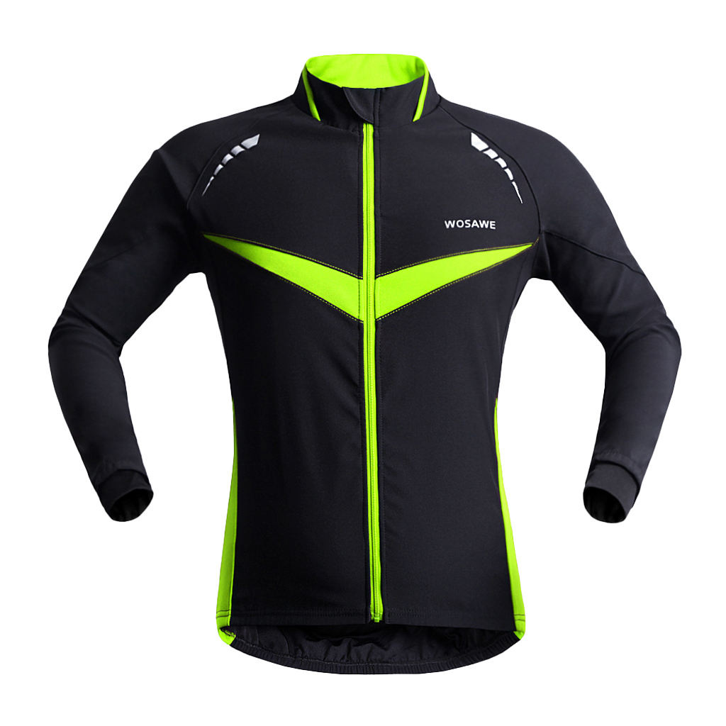 Bike Winter Jacket Windproof Thermal Warm UP Cycling Bicycle Jerseys Long Sleeves Outdoor Running Hiking Sportswear