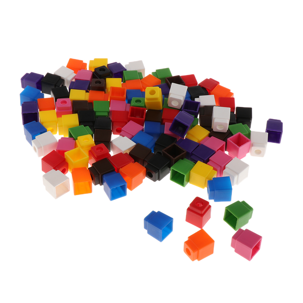Cubes To Count MathLink Early Education Kids 100pc Cubes 2cm X 2cm X 2cm