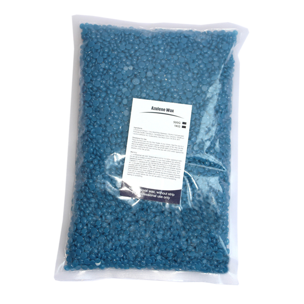 500g, Hard Wax Beans, Bikini Pearl Hot Waxing Beads Facial Hair Removal