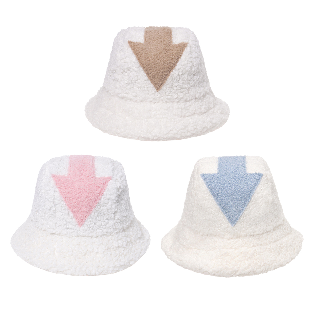 Classy Lambs Wool Bucket Hat Fisherman Hat for Girls Winter Travel Sports Gardening