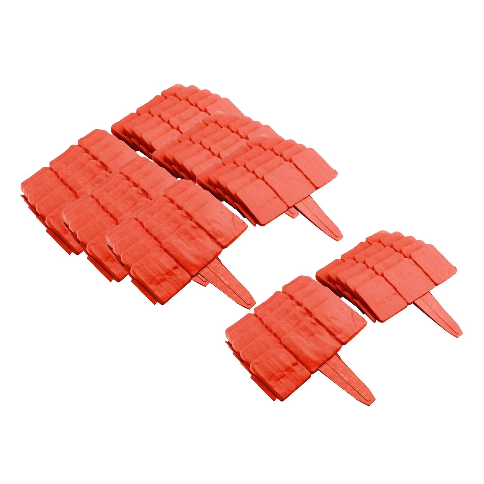 20Pieces Garden Fence Edging Decorative Patchwork Fence Garden Edging Fence Stone Patio Fence Edging Plant Border Garden Border