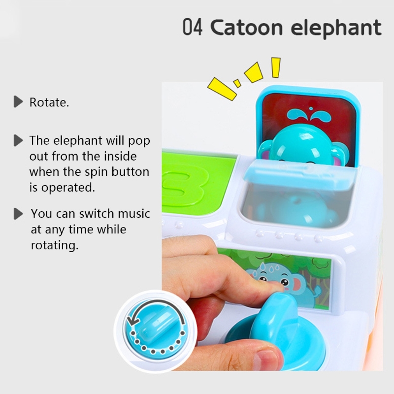 Conjunto de Brinquedo Jogo de Tabuleiro Realista dos Desenhos Placa de Brinquedo Animal com Imprensa Musical Elétrico Popup Interactivetoy Conjunto Animados Botão Torção 1 3 Cheap Brincadeiras e piadas