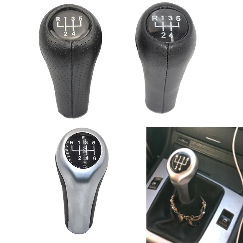 5/6 Speed Advanced Leather Gear Shift Knob For BMW 1 3 5 6 Series 