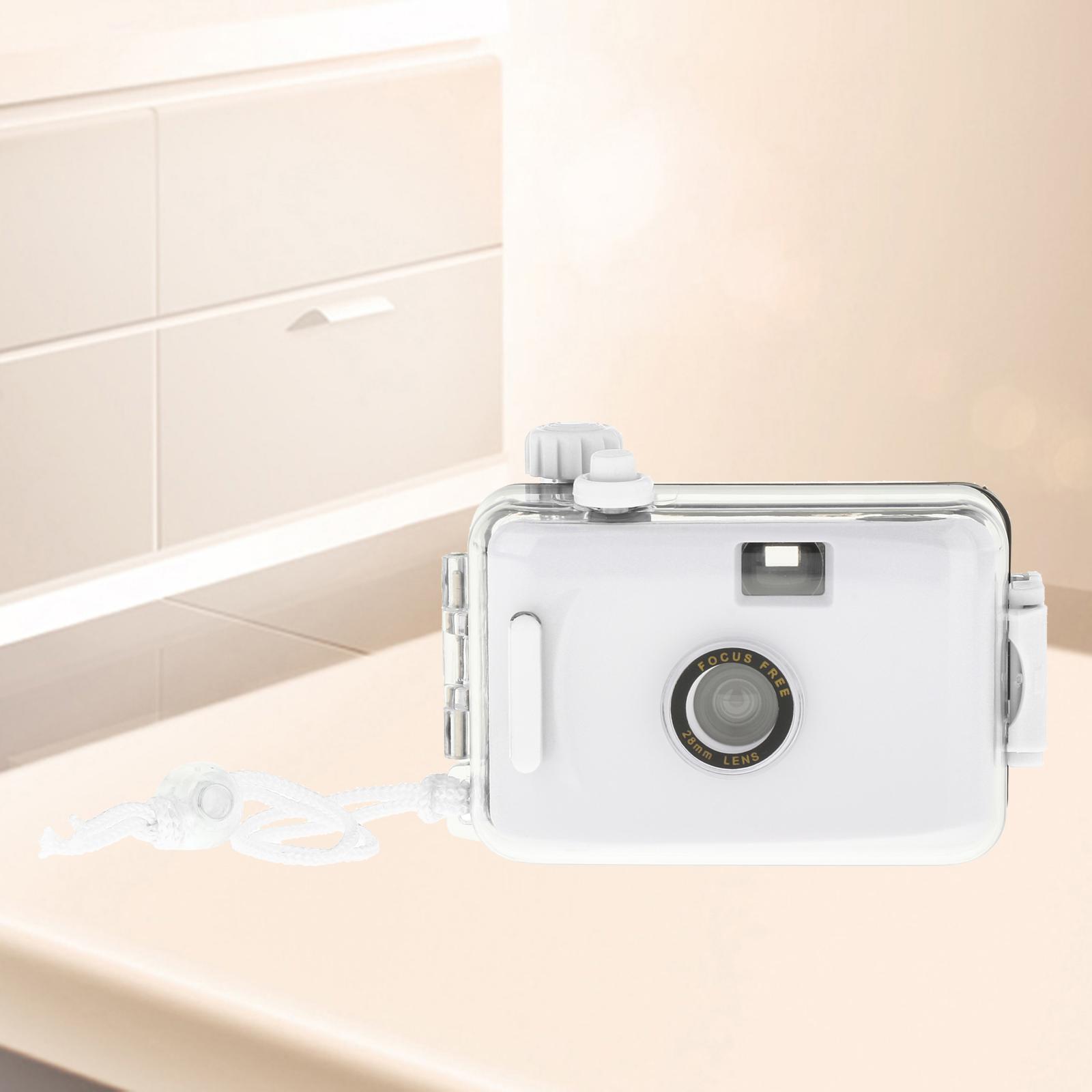 PP Portable Underwater Waterproof Mini Camera Film Camera 35mm Film Accessories Parts for Photography Travel Holiday Activities