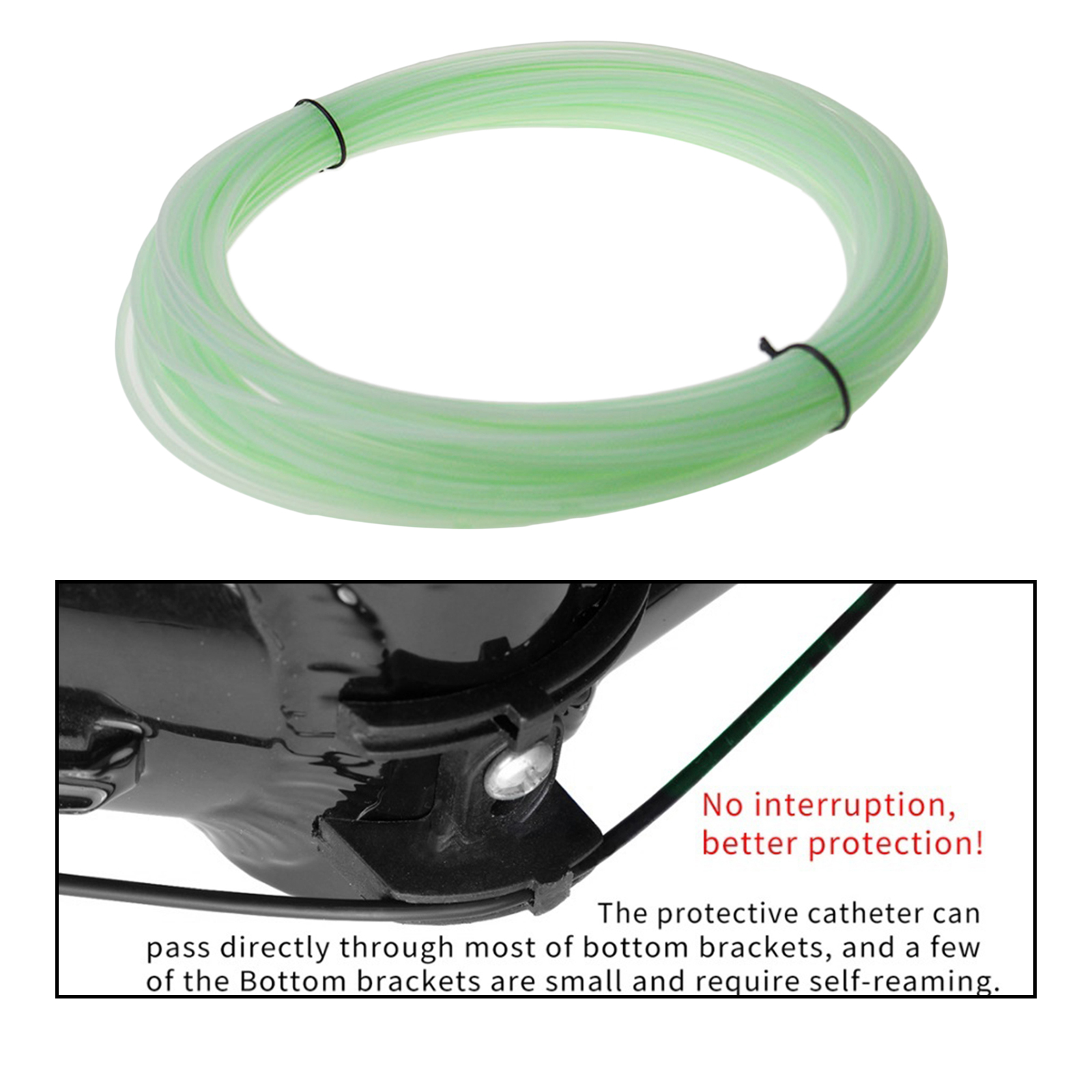 Mountain Bike Derailleur Brake Cable Housing Road Bicycle Oiling Tube 3M Mountain Road Bike Brake Cycling Accessories