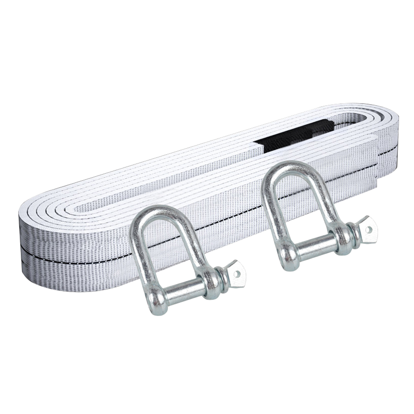Durable High Strength Trailer Winch Strap (Up To 6 Ton) 5 Meters Towing Ropes with Hook for Car  Equipment