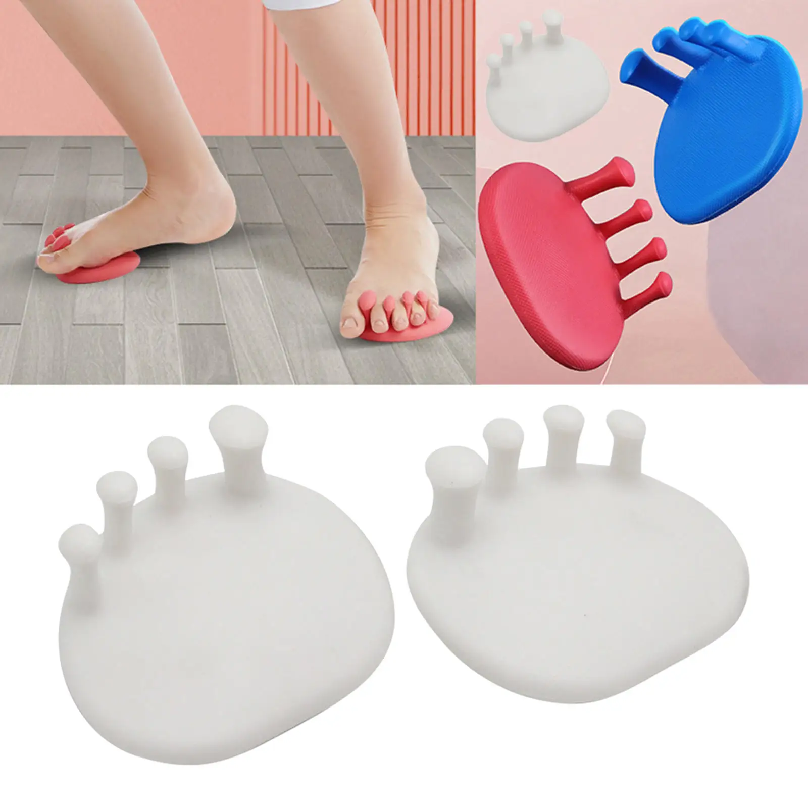 1 Pair Bunion Corrector Toes Spacer, Universal Size, for Correct Bunions Overlapping Toes Men Women