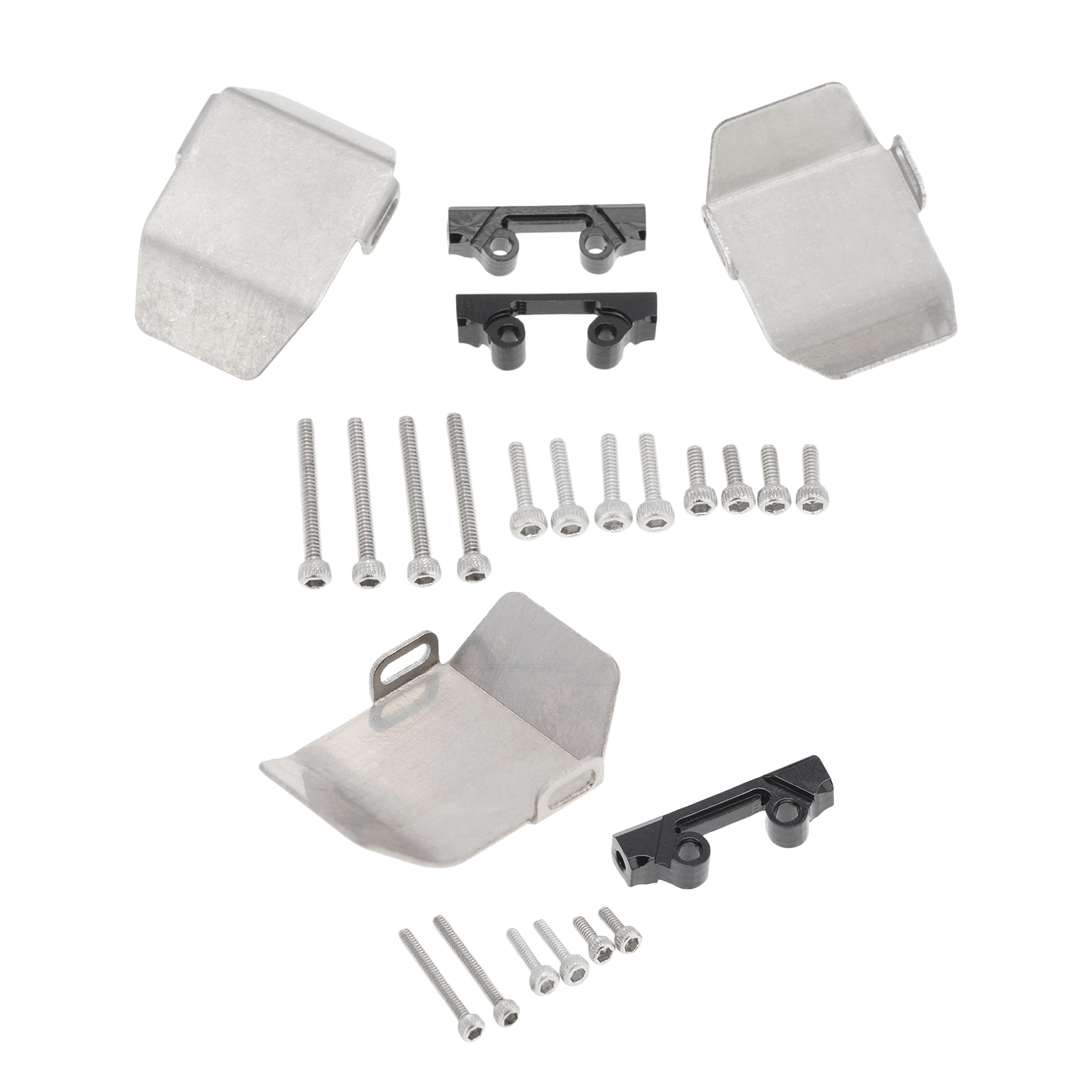 Guard Axle Protector Skid Plate Parts for 1/24 RC Crawler Axial SCX24 90081
