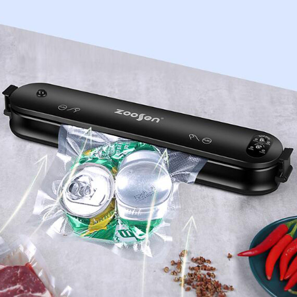 Electric Vacuum Sealer Machine & Food Vacuum Bags Sealer Packing Storage Food Package Machine for Home Kitchen UK Plug
