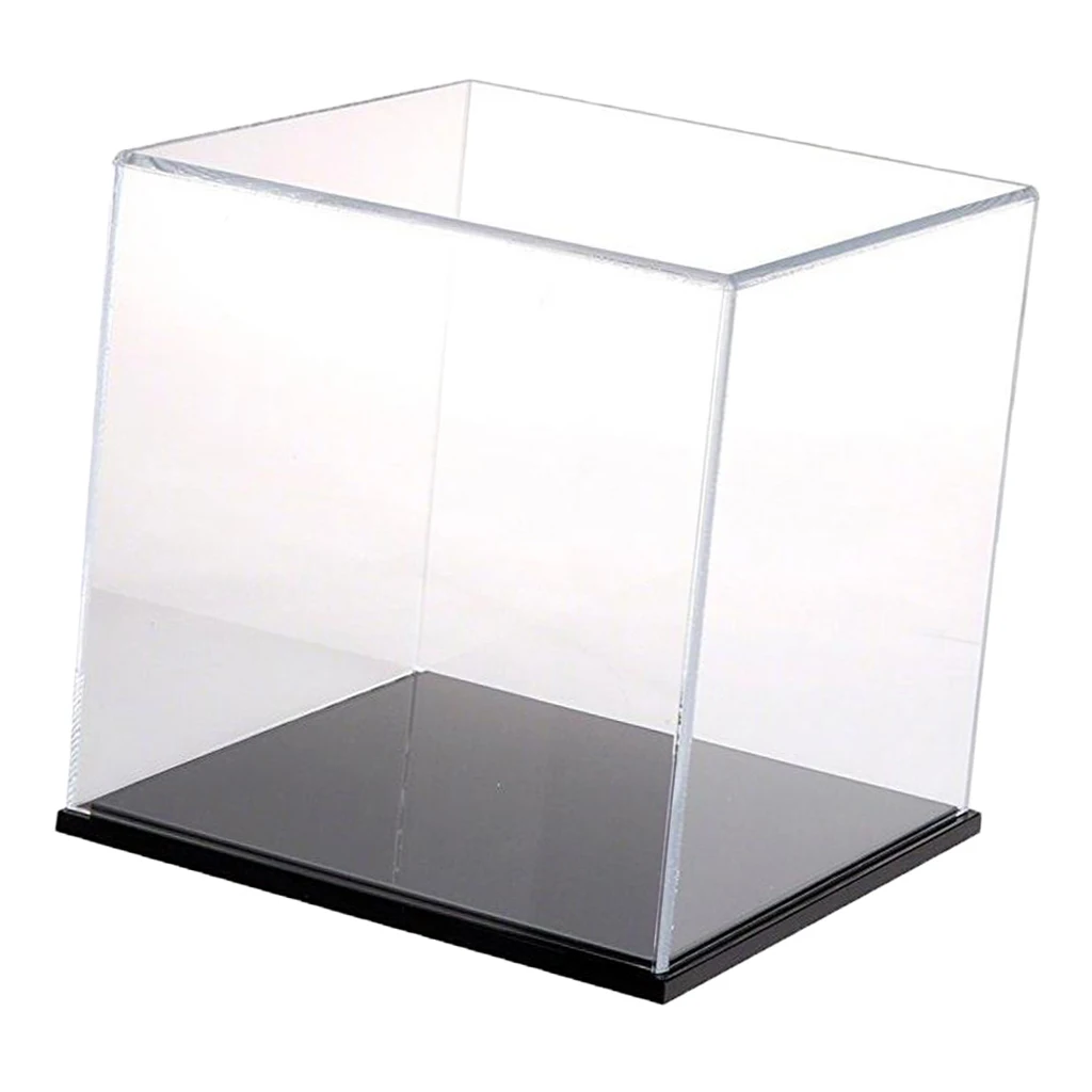 Acrylic Display Show Box Case Toy Dustproof Protect for Children Blocks Toys