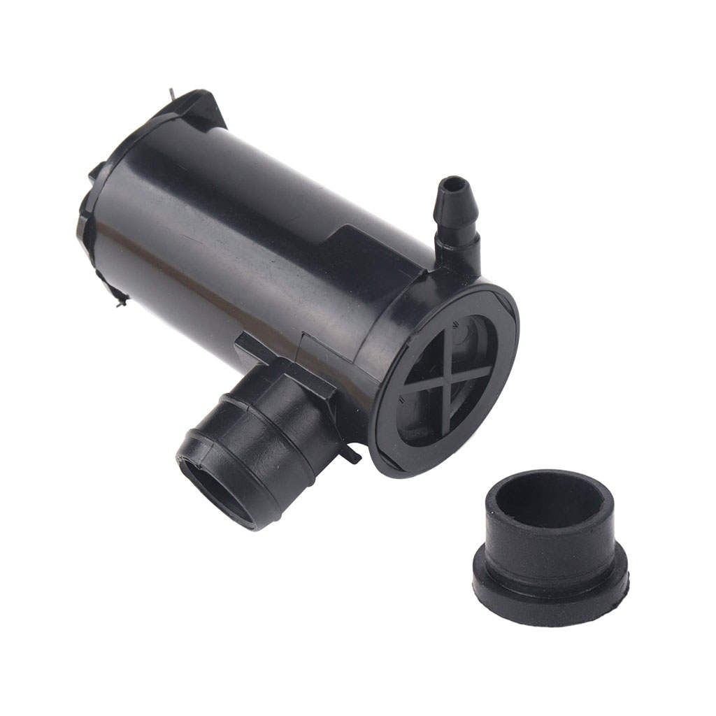 Automobile Windshield Washer Pump with Grommet 85310-22080 Fit for Honda Easy to Install Premium Black Professional