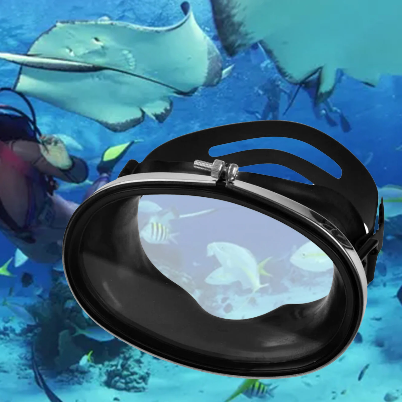 Diving Mask Leakproof Anti-Fog Wide View Snorkeling Glasses Goggles Eyewear
